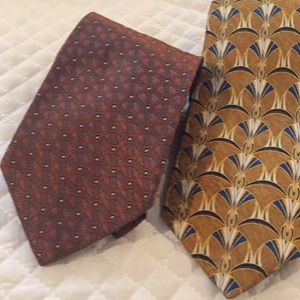 Artistically defined ties